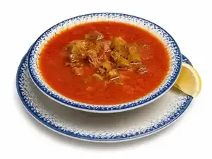 Bamya Çorbası